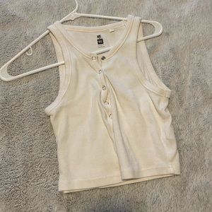 Button tank top